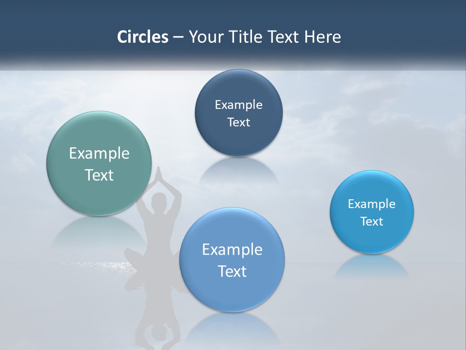 Water Caucasian Sad PowerPoint Template