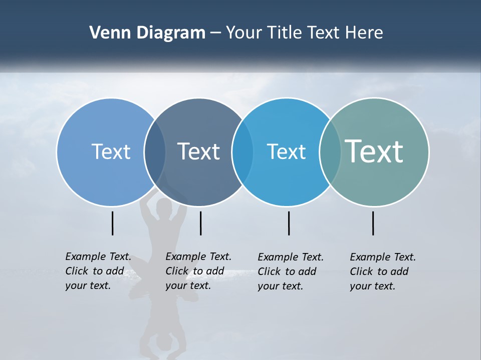 Water Caucasian Sad PowerPoint Template