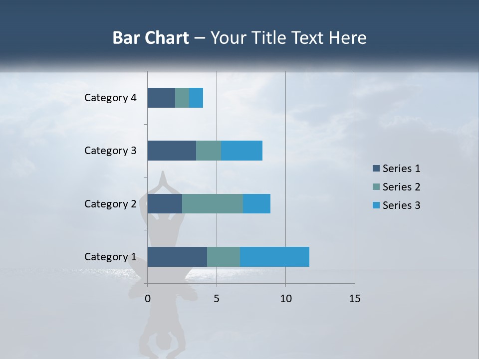 Water Caucasian Sad PowerPoint Template