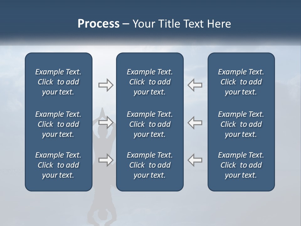 Water Caucasian Sad PowerPoint Template