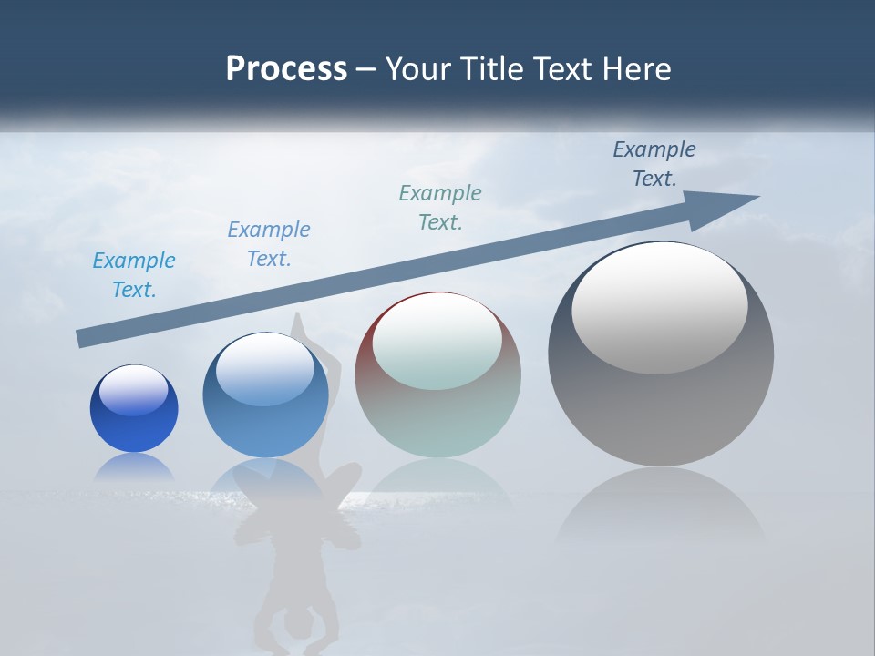 Water Caucasian Sad PowerPoint Template