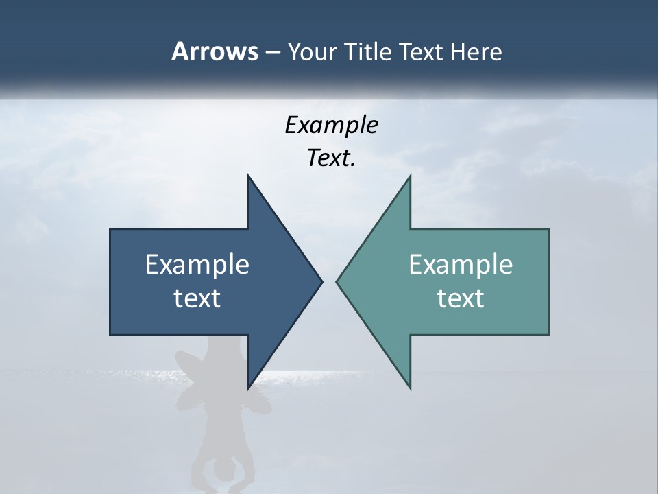 Water Caucasian Sad PowerPoint Template