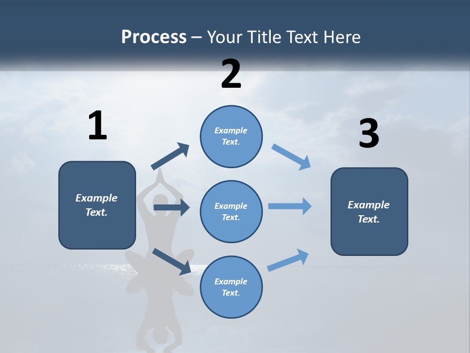Water Caucasian Sad PowerPoint Template