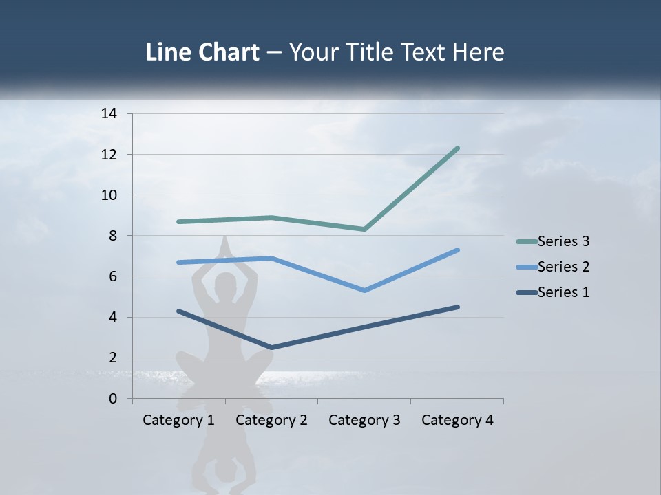 Water Caucasian Sad PowerPoint Template