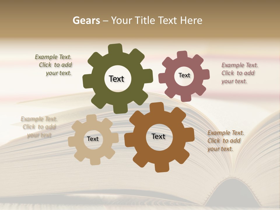 Retirement Mother Portrait PowerPoint Template