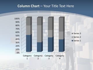 Standing Mother Retired PowerPoint Template