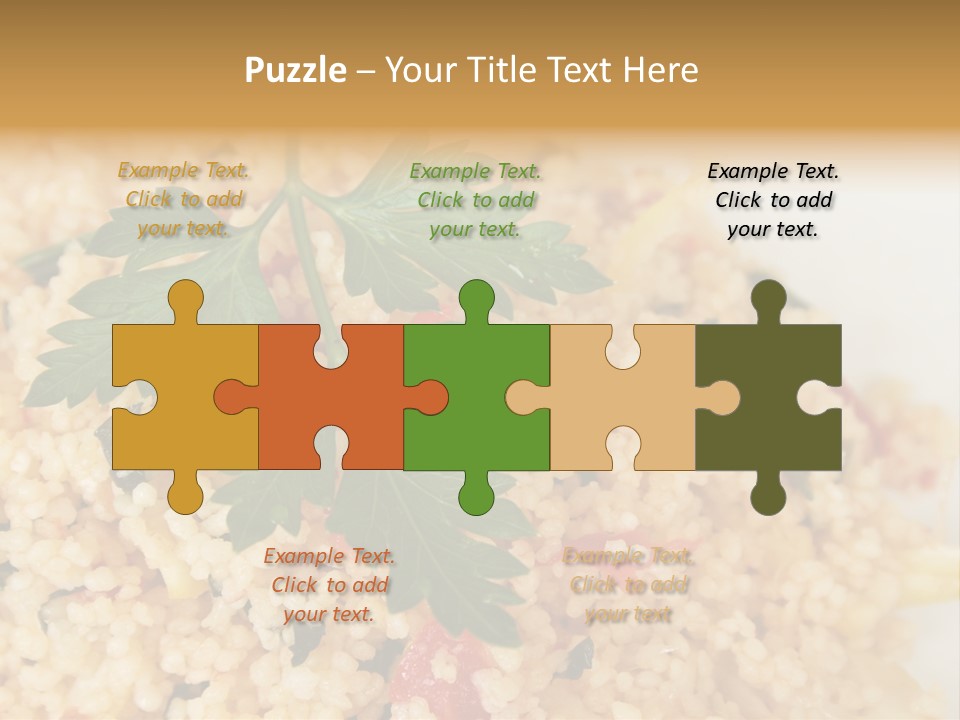 Retirement Water Caucasian PowerPoint Template