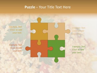 Retirement Water Caucasian PowerPoint Template