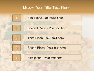 Retirement Water Caucasian PowerPoint Template