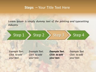 Retirement Water Caucasian PowerPoint Template