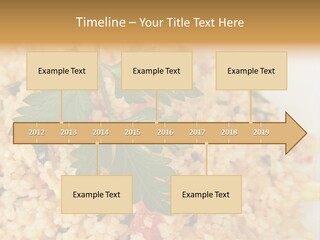 Retirement Water Caucasian PowerPoint Template