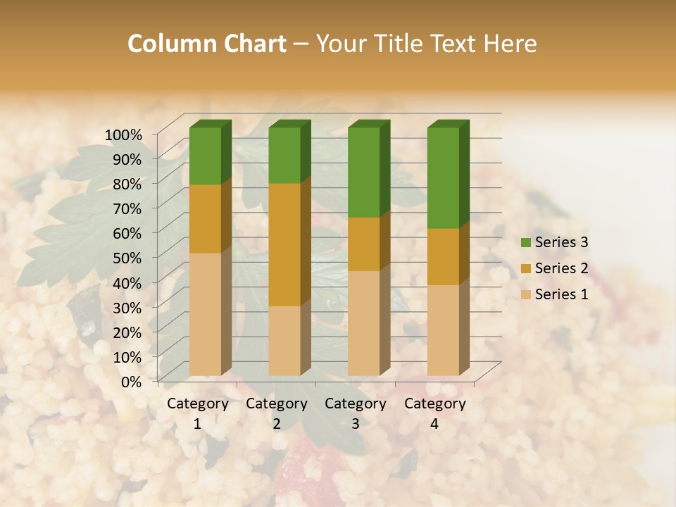 Retirement Water Caucasian PowerPoint Template