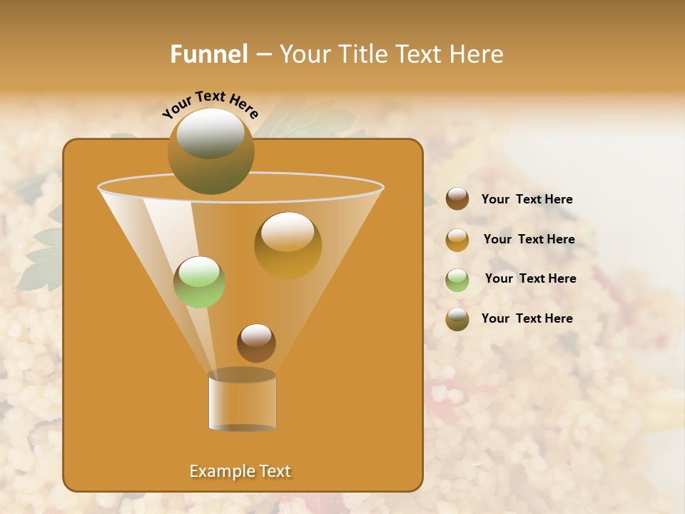 Retirement Water Caucasian PowerPoint Template