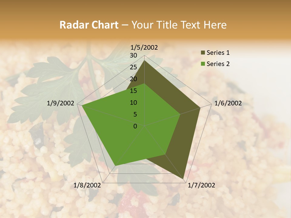 Retirement Water Caucasian PowerPoint Template