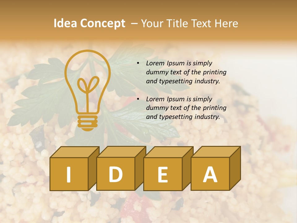 Retirement Water Caucasian PowerPoint Template