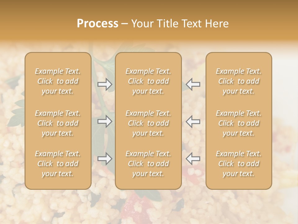Retirement Water Caucasian PowerPoint Template