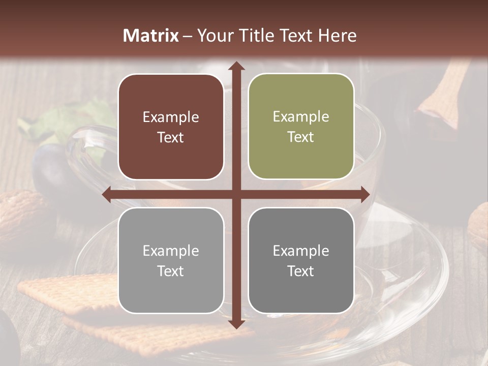 Peaceful Sea Portrait PowerPoint Template