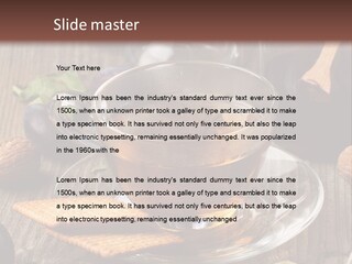 Peaceful Sea Portrait PowerPoint Template