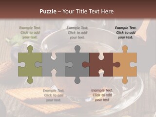 Peaceful Sea Portrait PowerPoint Template