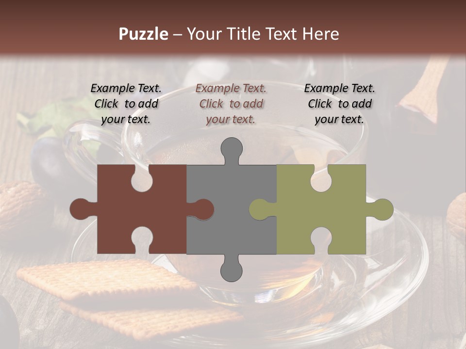 Peaceful Sea Portrait PowerPoint Template