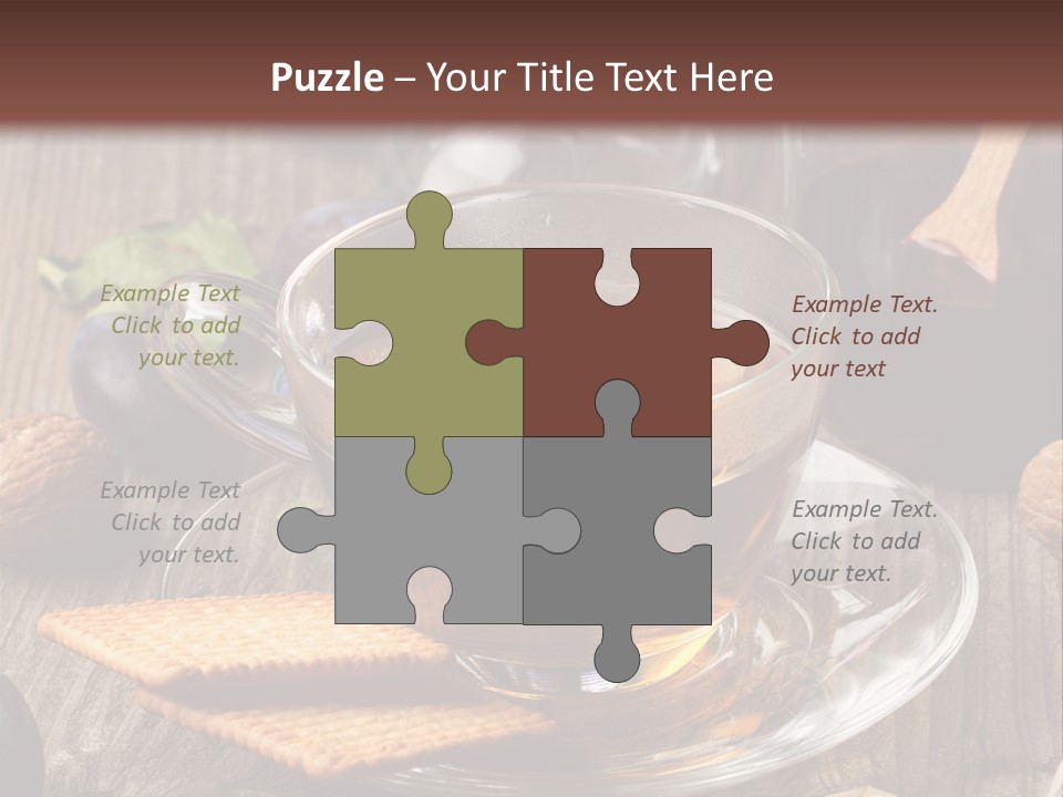 Peaceful Sea Portrait PowerPoint Template