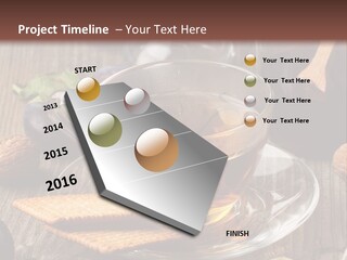 Peaceful Sea Portrait PowerPoint Template