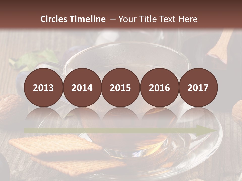 Peaceful Sea Portrait PowerPoint Template