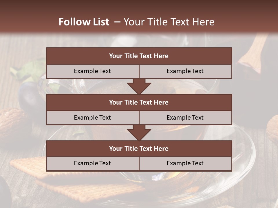 Peaceful Sea Portrait PowerPoint Template