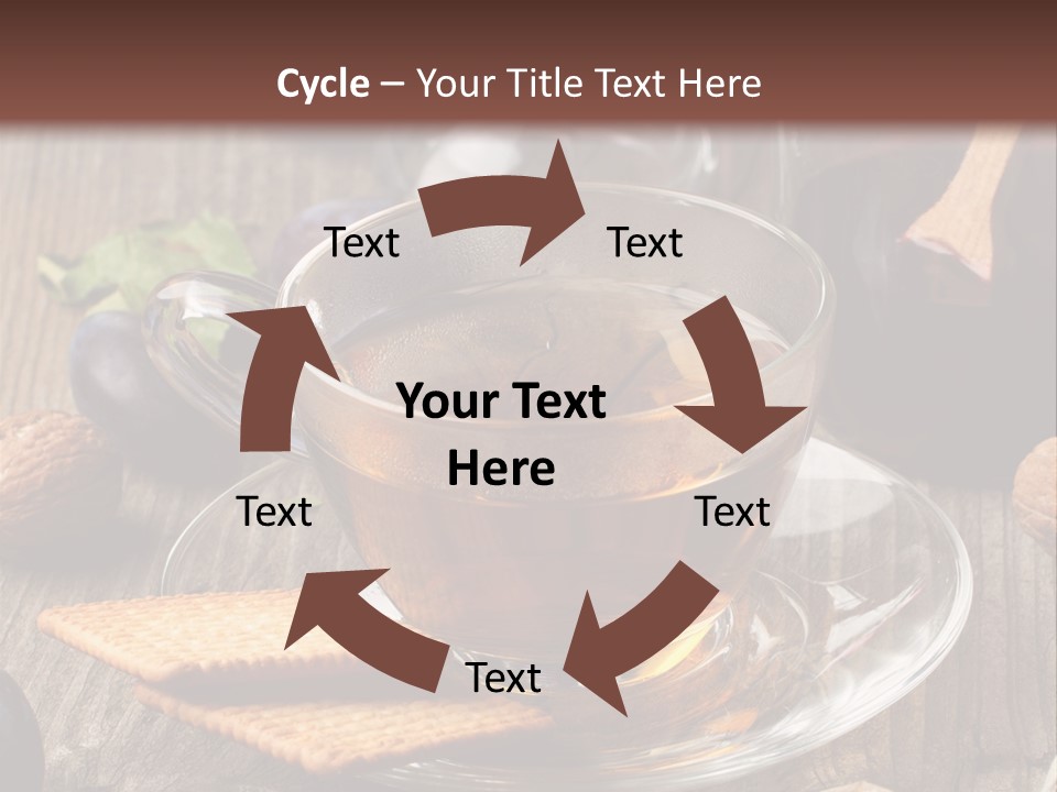 Peaceful Sea Portrait PowerPoint Template