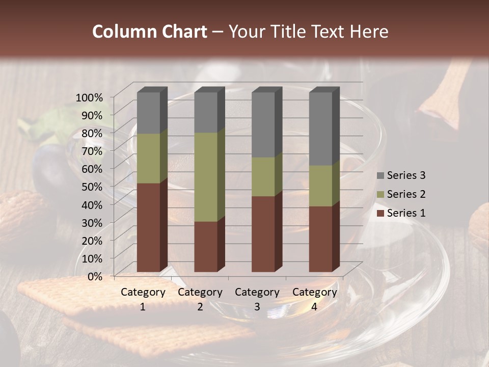 Peaceful Sea Portrait PowerPoint Template