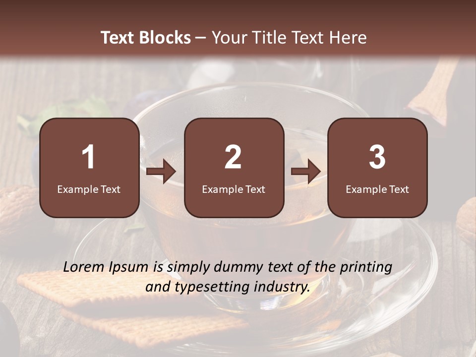 Peaceful Sea Portrait PowerPoint Template