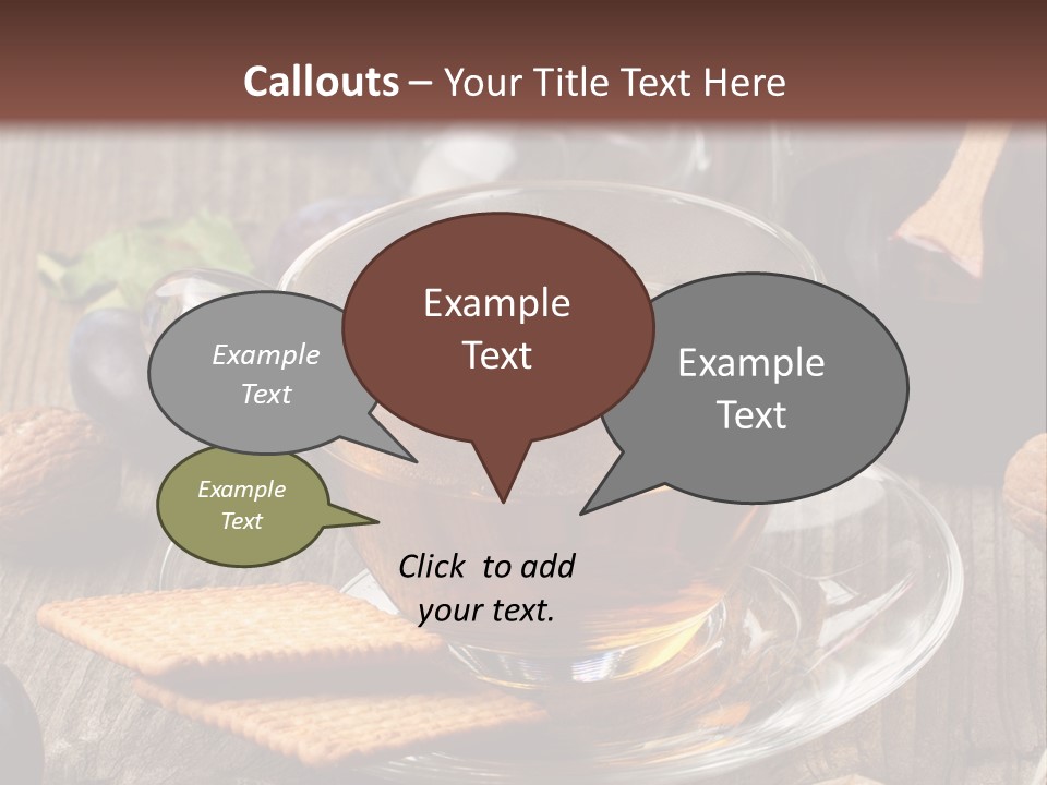 Peaceful Sea Portrait PowerPoint Template