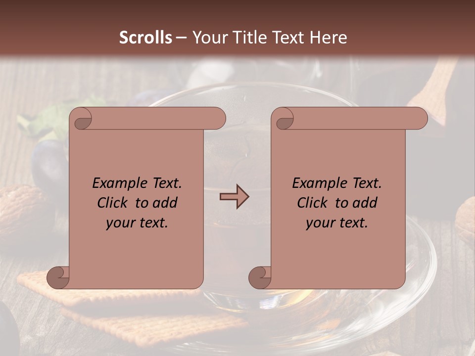 Peaceful Sea Portrait PowerPoint Template