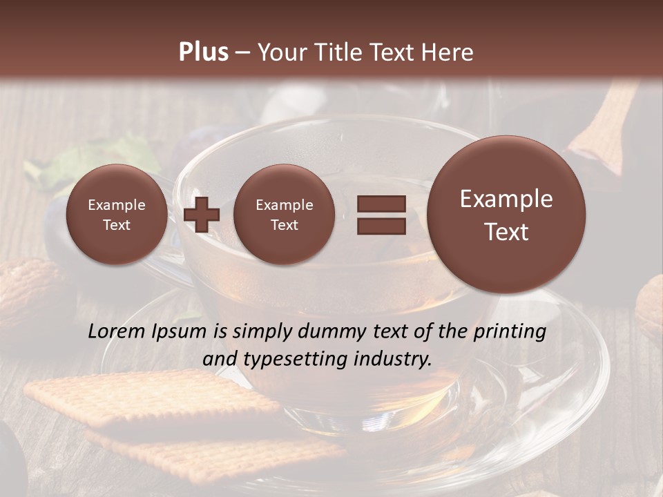 Peaceful Sea Portrait PowerPoint Template