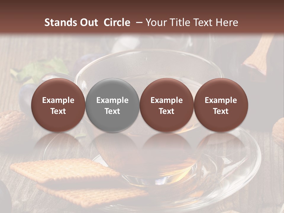 Peaceful Sea Portrait PowerPoint Template