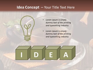 Peaceful Sea Portrait PowerPoint Template