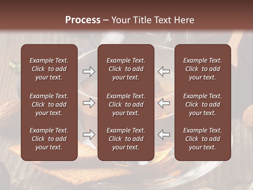 Peaceful Sea Portrait PowerPoint Template