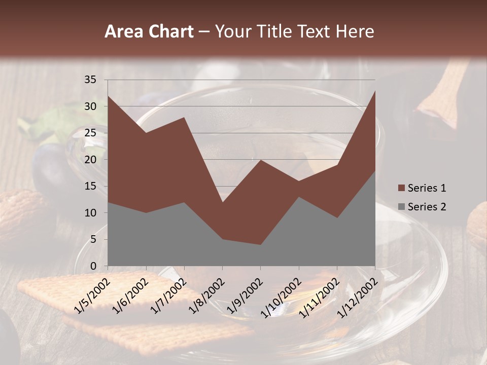 Peaceful Sea Portrait PowerPoint Template
