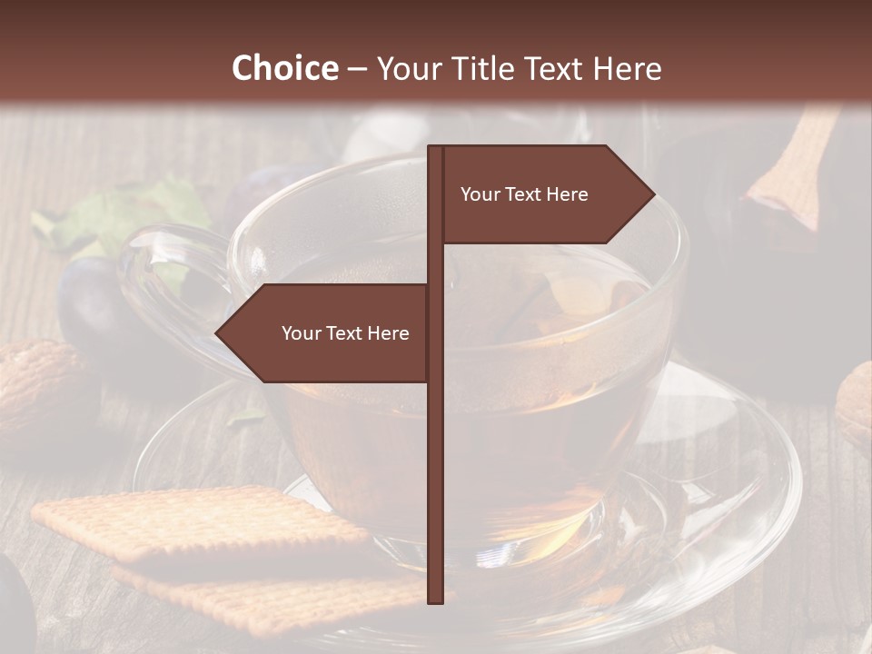 Peaceful Sea Portrait PowerPoint Template