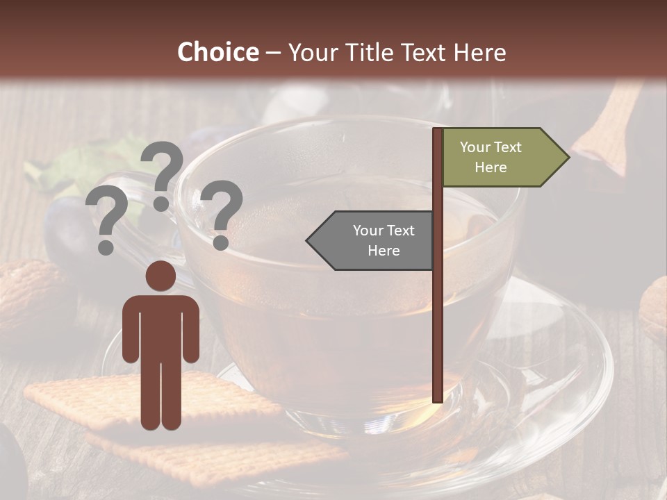 Peaceful Sea Portrait PowerPoint Template