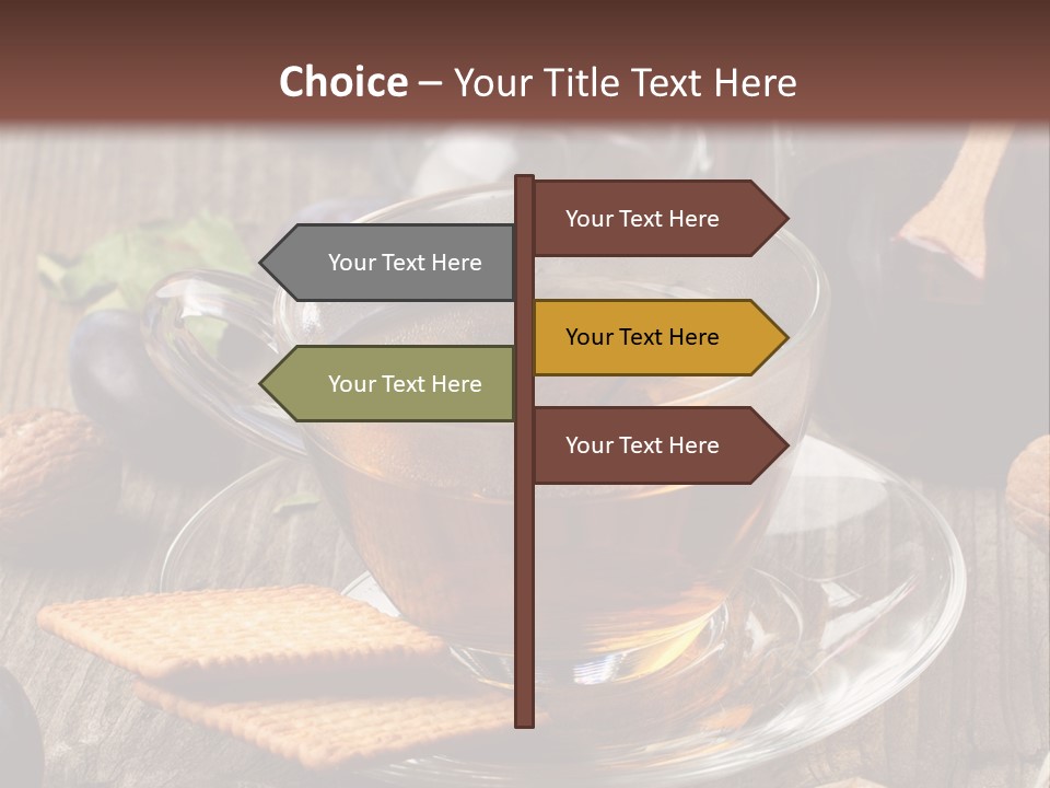 Peaceful Sea Portrait PowerPoint Template