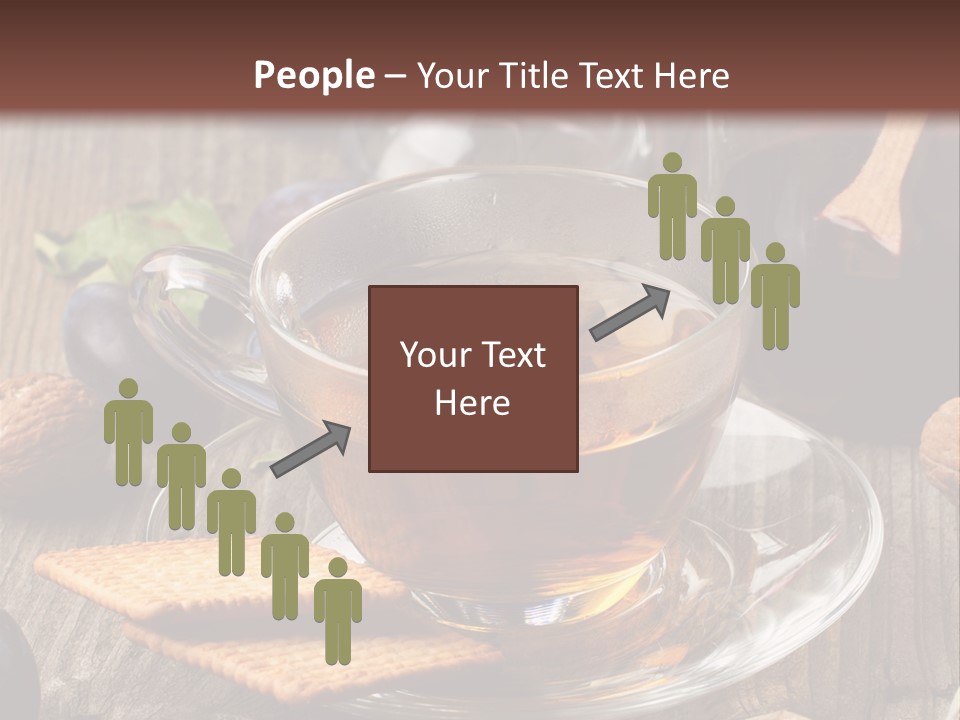 Peaceful Sea Portrait PowerPoint Template