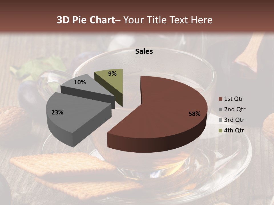 Peaceful Sea Portrait PowerPoint Template