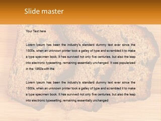 Elderly Family Sad PowerPoint Template