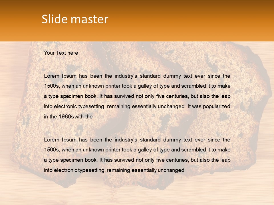 Elderly Family Sad PowerPoint Template