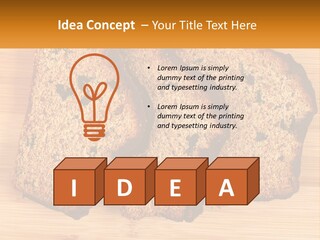 Elderly Family Sad PowerPoint Template