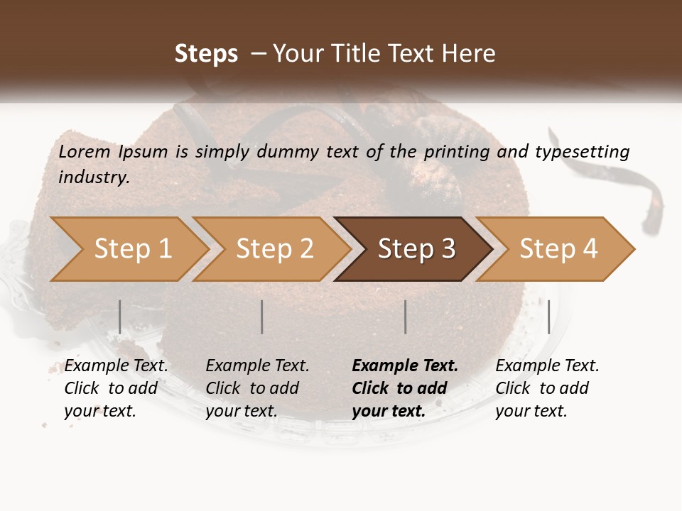 Sand Beach Retirement PowerPoint Template