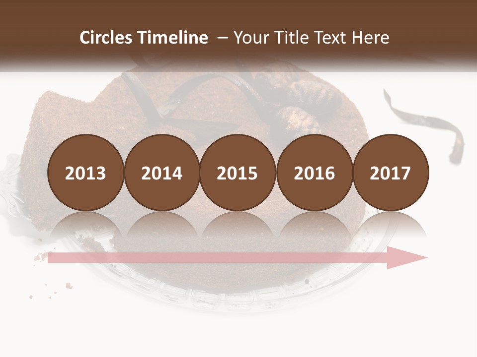 Sand Beach Retirement PowerPoint Template