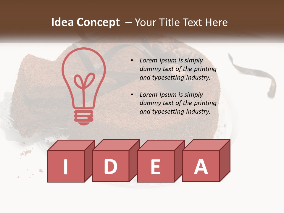 Sand Beach Retirement PowerPoint Template