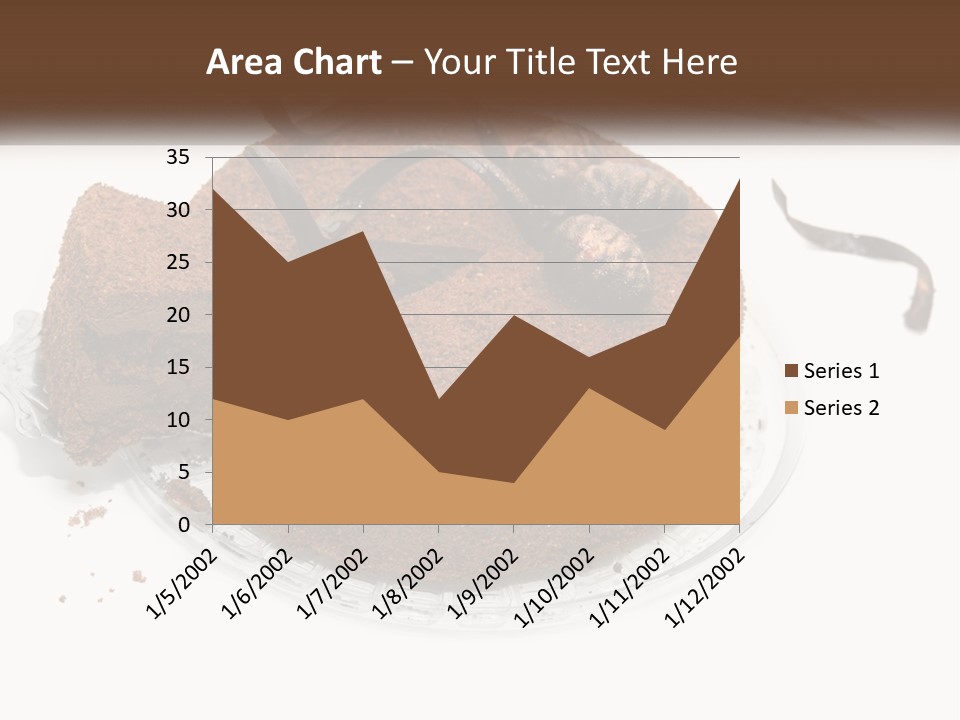 Sand Beach Retirement PowerPoint Template